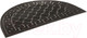 Миниатюра изображения товара Коврик грязезащитный SunStep Акрополь 40x60 / 31-039 (черный)