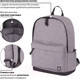 Миниатюра изображения товара Рюкзак Brauberg Melange / 228842 (серый)