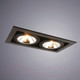 Миниатюра изображения товара Комплект точечных светильников Arte Lamp Cardani Semplice A5949PL-2BK
