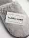Миниатюра изображения товара Тапочки домашние Amaro Home Закрытый нос / HOME-4004-S0-39 (серый, 39-41)