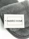 Миниатюра изображения товара Тапочки домашние Amaro Home Открытый нос / HOME-4003-Gr0-36 (р-р 36-38, графит)