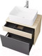 Миниатюра изображения товара Тумба с умывальником Акватон Лофт Урбан 65 (1A2540K2LQX60)
