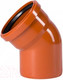 Миниатюра изображения товара Отвод наружной канализации Ostendorf ПВХ 160/45 / 222220