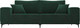 Миниатюра изображения товара Диван Лига Диванов Льюес 275 / 108595 (велюр, зеленый)
