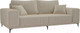 Миниатюра изображения товара Диван Лига Диванов Льюес 275 / 108601 (микровельвет, бежевый)