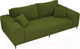 Миниатюра изображения товара Диван Лига Диванов Льюес 275 / 108603 (микровельвет, зеленый)