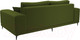 Миниатюра изображения товара Диван Лига Диванов Льюес 275 / 108603 (микровельвет, зеленый)