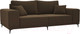Миниатюра изображения товара Диван Лига Диванов Льюес 275 / 108605 (микровельвет, коричневый)