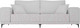 Миниатюра изображения товара Диван Лига Диванов Льюес 275 / 108613 (экокожа, белый)