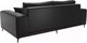 Миниатюра изображения товара Диван Лига Диванов Льюес 275 / 108615 (экокожа, черный)