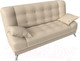 Миниатюра изображения товара Диван Mio Tesoro Пальма 498 (экокожа, бежевый)