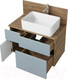 Миниатюра изображения товара Тумба под умывальник Акватон Мишель 80 (1A256801MIX30)