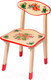 Миниатюра изображения товара Стул детский Хохломская Роспись Ягода/Цветок 7398