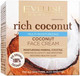 Миниатюра изображения товара Крем для лица Eveline Cosmetics Rich Сoconut Увлажняющий для всех типов кожи (50мл)