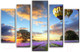Миниатюра изображения товара Картина модульная Arthata 5m-597 (105x60)