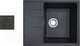 Миниатюра изображения товара Мойка кухонная со смесителем БелЭворс Mila R + смеситель W4998-4-22 + дозатор L405F (черный)