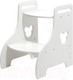 Миниатюра изображения товара Табурет-подставка Millwood Кат.4.1 33.5x40x50 (белый)