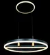 Миниатюра изображения товара Потолочный светильник Natali Kovaltseva High-Tech Led Lamps 82048 (черный)