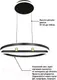 Миниатюра изображения товара Потолочный светильник Natali Kovaltseva High-Tech Led Lamps 82048 (черный)