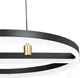 Миниатюра изображения товара Потолочный светильник Natali Kovaltseva High-Tech Led Lamps 82048 (черный)