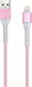 Миниатюра изображения товара Кабель SmartBuy iK-512FLbox (розовый)