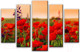 Миниатюра изображения товара Картина модульная Arthata 5m-601 (130x80)