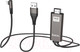 Миниатюра изображения товара Адаптер Hoco USB UA14 Lightning (черный)