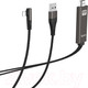 Миниатюра изображения товара Адаптер Hoco USB UA14 Lightning (черный)