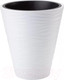 Миниатюра изображения товара Кашпо Formplastic Sahara Dunes / 2721-011 (белый)