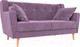 Миниатюра изображения товара Диван Лига Диванов Брайтон 281 2-х местный / 108927 (микровельвет, сиреневый)