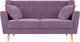Миниатюра изображения товара Диван Лига Диванов Брайтон 281 2-х местный / 108927 (микровельвет, сиреневый)