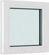 Миниатюра изображения товара Окно ПВХ Brusbox Глухое 2 стекла (850x850x60)