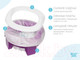 Миниатюра изображения товара Дорожный горшок Roxy-Kids HandyPotty / HP-250M (фиолетовый)