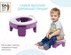 Миниатюра изображения товара Дорожный горшок Roxy-Kids HandyPotty / HP-250M (фиолетовый)