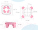 Миниатюра изображения товара Дорожный горшок Roxy-Kids HandyPotty / HP-250RG (розовый)