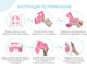 Миниатюра изображения товара Дорожный горшок Roxy-Kids HandyPotty / HP-250RG (розовый)