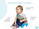 Миниатюра изображения товара Дорожный горшок Roxy-Kids HandyPotty / HP-255B (голубой)