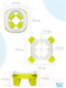 Миниатюра изображения товара Дорожный горшок Roxy-Kids HandyPotty / HP-255C (лайм)