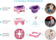 Миниатюра изображения товара Дорожный горшок Roxy-Kids HandyPotty / HP-255E (розовый)