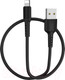Миниатюра изображения товара Кабель Borofone BX16 USB Lightning (1м, черный)