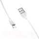 Миниатюра изображения товара Кабель Borofone BX19 USB Lightning (1м, белый)