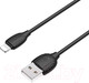 Миниатюра изображения товара Кабель Borofone BX19 USB Lightning (1м, черный)