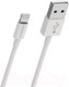 Миниатюра изображения товара Кабель Borofone BX22 USB Lightning (белый)