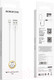 Миниатюра изображения товара Кабель Borofone BX22 USB Lightning (белый)