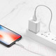 Миниатюра изображения товара Кабель Hoco X37 USB Lightning (1м, белый)