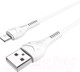 Миниатюра изображения товара Кабель Hoco X37 USB Lightning (1м, белый)
