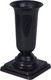 Миниатюра изображения товара Ваза садовая Formplastic Dama 3 / 1062-026 (черный)