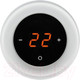 Миниатюра изображения товара Терморегулятор для теплого пола DeLUMO Ronda 9003 (white pure)