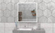 Миниатюра изображения товара Шкаф с зеркалом для ванной Континент Reflex Led 80x80 (с датчиком движения)