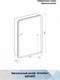 Миниатюра изображения товара Шкаф с зеркалом для ванной Континент Emotion Led 60x80